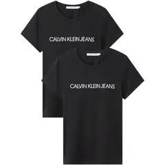 CALVIN KLEIN - Pack De 2 Camisetas Slim De Algodón Orgánico