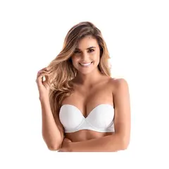 LAURA - Brasier Strapless UltraMax Acrecenta 2 Tallas Laura.