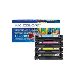 GENERICO - Kit 4 Toner Cf500x 202x M254dw M254nw M280nw M281fd