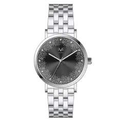 19V69 ITALIA - Reloj Mujer Plateado + 5 Complementos de Lujo Incluidos