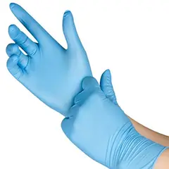 UKAINT - GUANTE DE NITRILO AZUL TALLA S - 1000 UND
