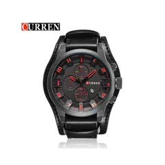 CURREN - Reloj Hombre 8225 Cuarzo Correa De Cuero Lujo