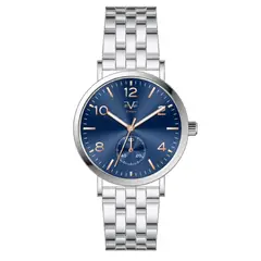 19V69 ITALIA - Reloj Mujer Plateado + 5 Complementos de Lujo Incluidos