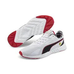 PUMA - TENIS HOMBRE FERRARI TIBURION BLANCO ROJO