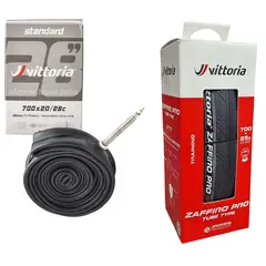 VITTORIA - Llanta + Neumático Bicicleta 700 X25 Ruta Combo
