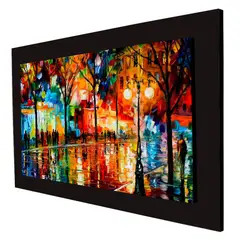 ART INDUSTRY - Cuadro 60x40 Cms Decorativo Tipo Oleo Camino 7