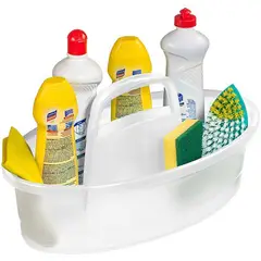 SANREMO - Balde para recipientes de limpieza ovalado transparente