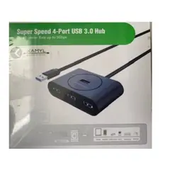 GENERICO - HUB USB 3.0 DE 4 PUERTOS DE SUPER VELOCIDAD