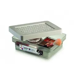 ORDENE - Caja baja mulitroiuso 1,4 litros con tapa cristal