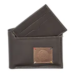 MASHERLAND - Billetera con tarjetero para hombre en cuero