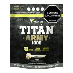 VITANAS - Titan Army 12 libras - Vainilla -