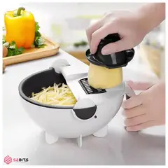 ONE PIXEL - Rebanador Multifunción 9 En 1 Escurridor De Vegetales Frutas