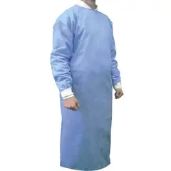 GENERICO - BATA AZUL DESECHABLE PAQUETE X 10 UNIDADES
