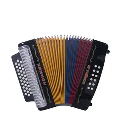 HOHNER - ACORDEON CORONA III BESAS COL BLANCO.