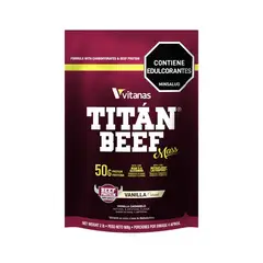 VITANAS - Titan Beef Mass x 2 lb Vainilla Caramelo