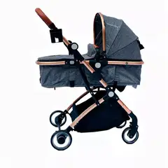 MUNDO BEBE - Coche bebe Moisés Ultra compacto Para niño gris