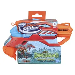 HASBRO - Lanzador Nerf Supersoaker Dinosquad Raptor Surge