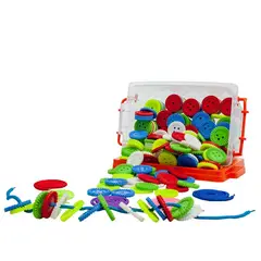 CREAPLAST - Botones Ensartables Set x280 - Kilos