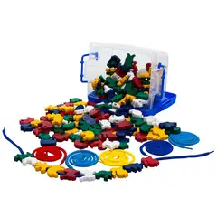 CREAPLAST - Animales Ensartables Set x200 - Kilos