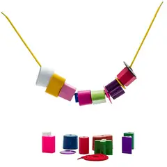 CREAPLAST - Ensartables Gigantes x20 - Multicolor