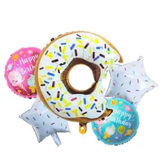 DAYOSHOP - Set Bouquet Globo Dona Feliz Cumpleaños Estrella Tematico