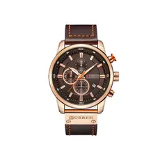 CURREN - Reloj Hombre 8291 Cuarzo Correa De Cuero Lujo