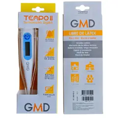 GMD - TERMOMETRO DIGITAL RIGIDO TEMPO II