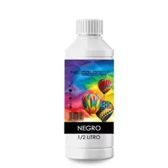 GENERICO - 4 Medios Litros Tinta Recargar O Rellenar Sistema Para Hp