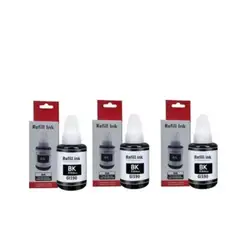 GENERICO - 3 Tintas Gi-190 Generica Canon G3100 G3102 G3110 G3111 G4100