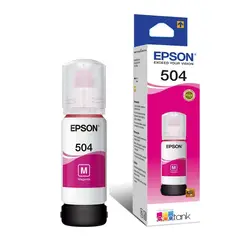 EPSON - Botella De Tinta 504 Magenta