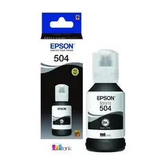 EPSON - Botella De Tinta 504 Negro