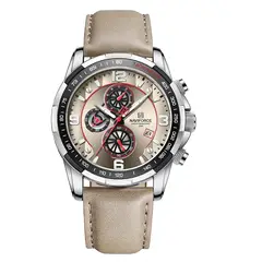 NAVIFORCE - Reloj Original Nf 8020 Cuero + Estuche