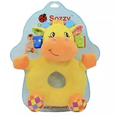 GENERICO - Sonajero En Felpa Para Estimulacion Del Bebe