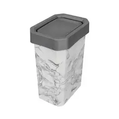 ESTRA - Papelera Estrabins Vaiven 10 Lt Gris