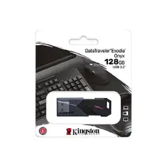 KINGSTON - MEMORIA USB 3.2 DTX EXODIA ONYX 128GB