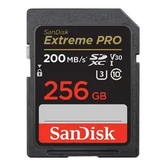 SANDISK - Memoria Extreme Pro SDXC 256GB 200MBs UHS-I