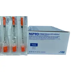 STERILITE - JERINGA DE INSULINA 1ML TAPA NARANJA