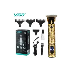 VGR - Máquina Patillera Recargable V-228 Diseño Pantalla Led