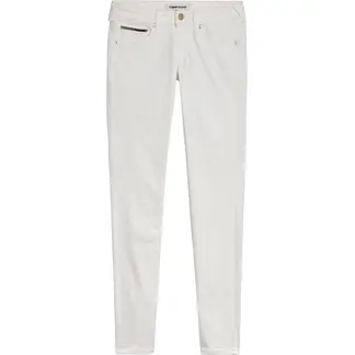 TOMMY HILFIGER - Vaqueros Sophie Ceñidos De Talle Bajo Blancos Mujer Blanco Tommy Jeans