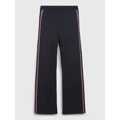 TOMMY HILFIGER - Joggers Con Monograma Niña Azul