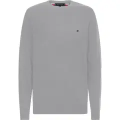 TOMMY HILFIGER - Saco Manga Larga Gris Classic Signature