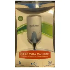 MANHATTAN - CONVERTIDOR USB 2.0 SVGA