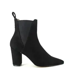 GENERICO - BOTIN PARA MUJER TACON 7.5 REF INGRID COLOR NEGRO EDICIÓN 2023