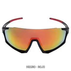 GW - GAFAS DE CICLISMO CALVERT FULL COLOR NEGRO ROJO