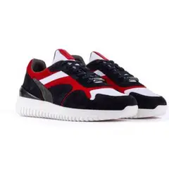 AMBITIOUS - Tenis Casuales Deportivo DE-8880B-1320AM Azul-Blanco-Rojo_.
