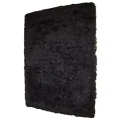 MITAPETE COM - Tapete Pie De Cama Brillos 60 X 110cms Negro