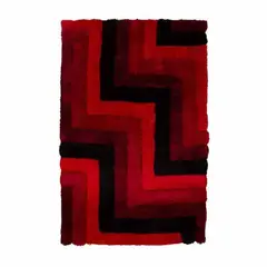 MITAPETE COM - Tapete Pie De Cama 60 x 100 cm Rojo