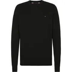 TOMMY HILFIGER - Saco Manga Larga Negro Classic Signature Negro
