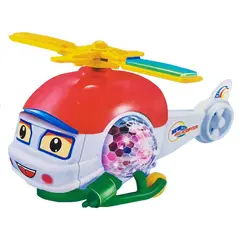DAYOSHOP - Helicoptero Juguete Luces Sonido Movimiento Niños