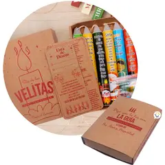 COMPRALOENCASA COM - Kit día de las velitas caja ritual navidad deseos kdv01